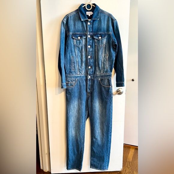 Frame Offshore Denim Jumsuit Small - Picture 2 of 7
